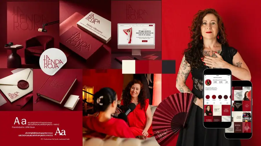 LA TIENDA ROJA · Marina Villanueva